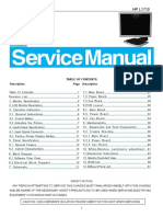 HP l1710 Diagrama Monitor LCD