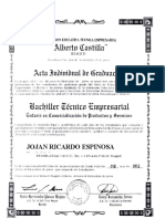 Certificado Ricar