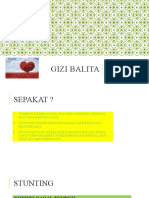 GIZI BALITA (Bantul, 2021)