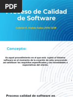Proceso calidad software
