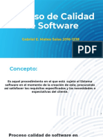 Proceso Calidad de Software