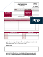 Acuerdo de Estudios Movilidad Entrante - Semestre y Doble Titulación Virtual