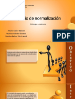 Espacio de Normalización