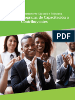 Programa de Capacitación A Contribuyentes 2021