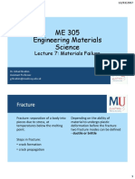 ME 305 Engineering Materials Science