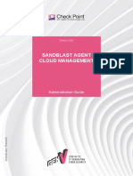 CP SandBlast Agent Cloud Management AdminGuide