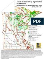 Areas of Biodiversity Significance in Minnesota