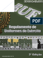 Regulamento de Uniformes do Exército atualizado em 2015