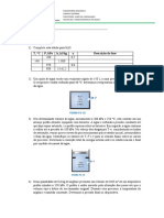 TERMODINÂMICA: EXERCÍCIOS DE H2O, ARGÔNIO, R-134A E GÁS IDEAL