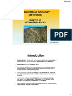 Engineering Geology (BFC21303) : Metamorphic Rocks