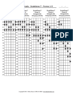 G Major Scale Scaletone 7 Forms 1-5