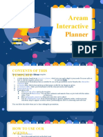 Aream Interactive Planner _ by Slidesgo