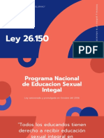 Ley 26150 - Educacion Sexual Integral
