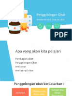 Penggolongan Obat - Farmakologi Keperawatan