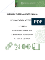 Guia de Entrenamiento - Mujer