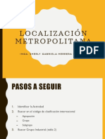 Localización Metropolitana
