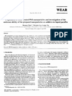 Preparation of Ddp-Coated Pbs Nanoparticles and Investigation of The Antiwear Ability of The Prepared Nanoparticles As Additive in Liquid Paraffin