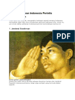 Daftar Pahlawan Indonesia Perintis Kemerdekaan