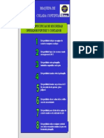 Diapositiva en Reglas Generales de Seguridad Operadores Pupitre