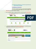 Instructivo para Realizar Inscripción en Programa de Formación Complementaria Virtual English Dot Works