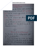 Evidencias Matemáticas Abril 20 de 2020