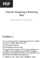 Tutorial Retaining Wall