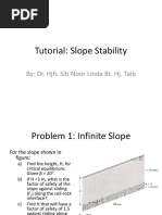 Tutorial Slope Stability