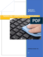 Manual de La Limpieza Del Teclado