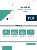 Wajibuna Nahwarasul PPT Pai