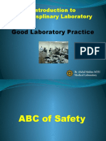Introduction to Good Laboratory Practice