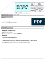 Technical Bulletin: ACP 5 2.00.0 Version Release