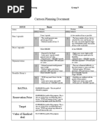 Cartoon Planning Document - Group 9 - Buyer