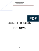 Constitucion de 1823