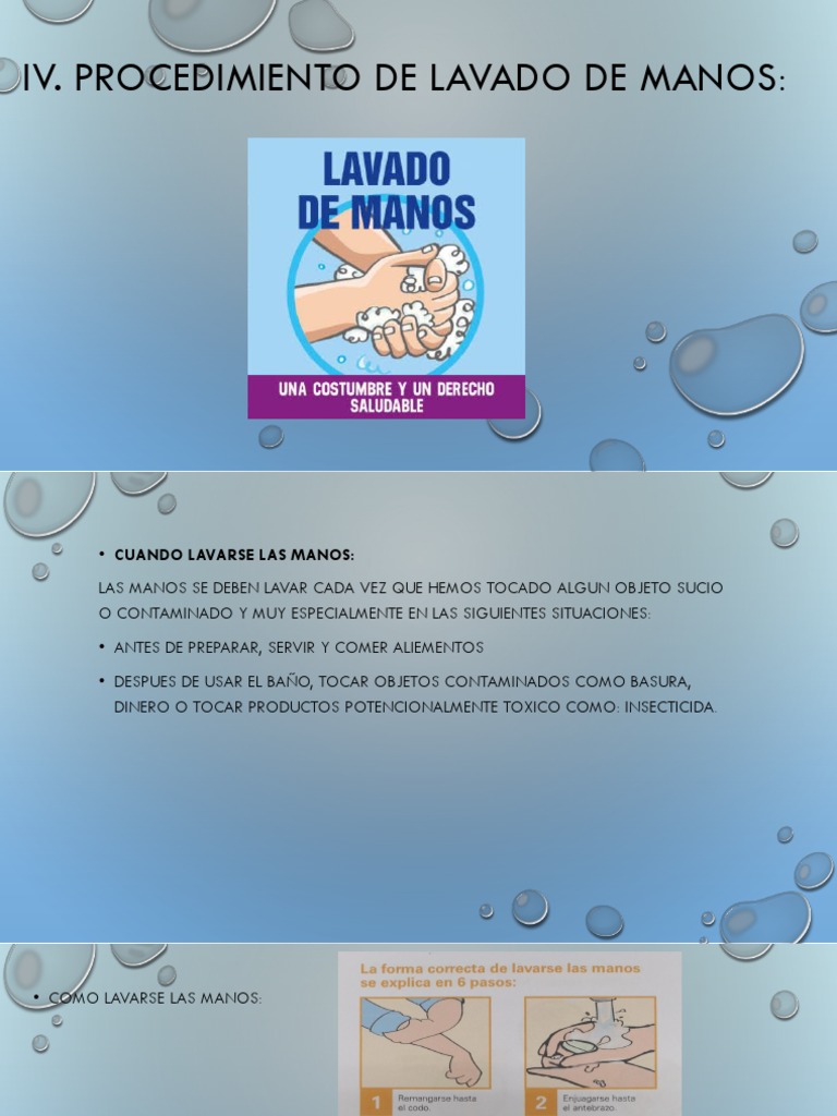 Lavado de Manos y Vestimenta Segura | PDF | Hogar, jardinería y bricolaje