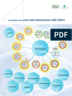 Climate Actions and Interactions With SDGS: Action 1