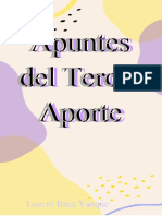 Apuntes Del Tercer Aporte