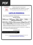 Formato Modelo Ejemplo Carta de desempleo