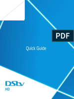DSTV HD Quick Guide