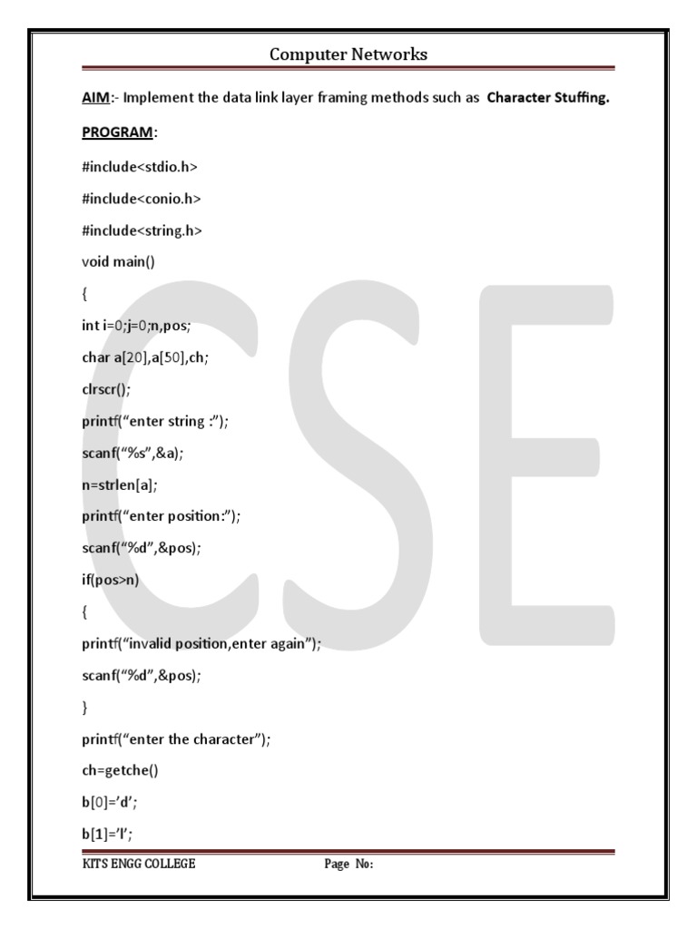 Data Link Layer Framing Methods | PDF | Encryption | Routing