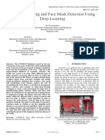 Social Distancing and Face Mask Detection Using Deep Learning