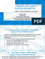 Mukkadimah Anggaran Dasar Muhammadiyah