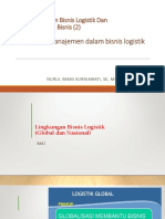 Lingkungan Bisnis Logistik Dan Fungsi Manajemen Dalam Bisnis Logistik