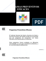 Programas Preventivos Eficaces