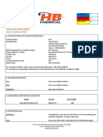 Safety Data Sheet (SDS) : 1. Chemical Product and Company Identification