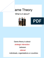 Game Theory: What Is It About?