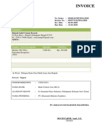 INVOICE PT. Khazanah