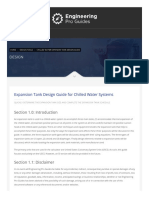 Expansion Tank Design Guide, How To Size and Select An Expansion Tank For A Chilled Water System