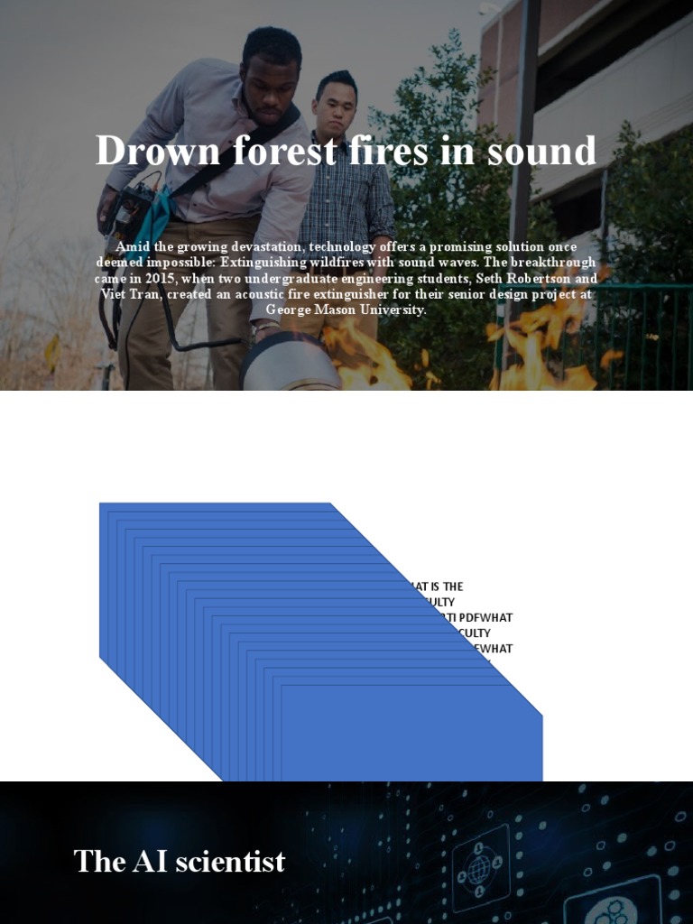 Extinguish Wildfires with Sound Waves | PDF