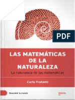 Las Matematicas de La Naturaleza