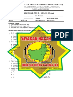 Kisi-Kisi PTS 2 Bahasa Arab
